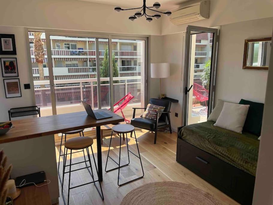 Elegant Appartement 2Pieces Piscinevue Mer Parking Vallauris Extérieur photo
