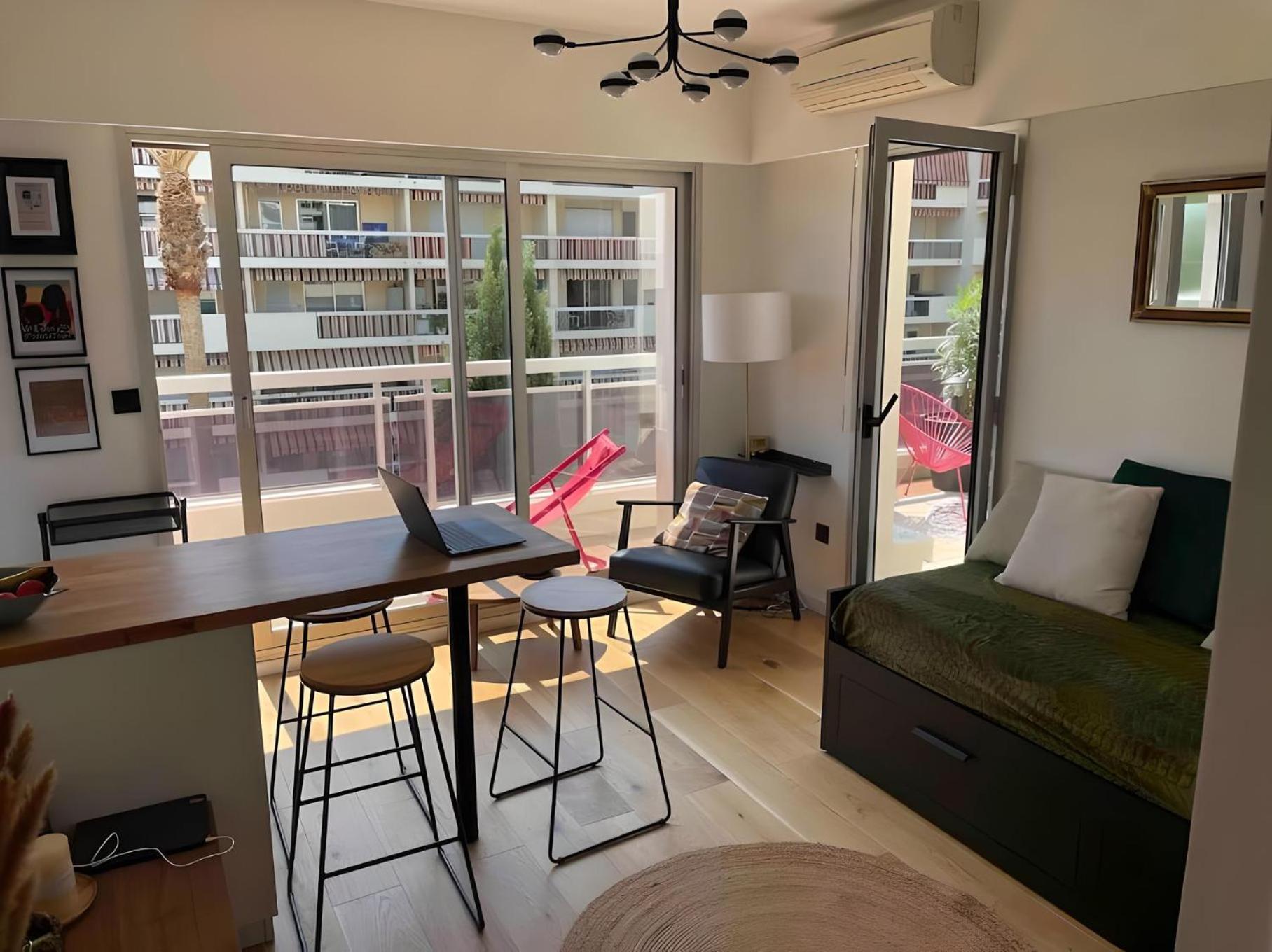 Elegant Appartement 2Pieces Piscinevue Mer Parking Vallauris Extérieur photo